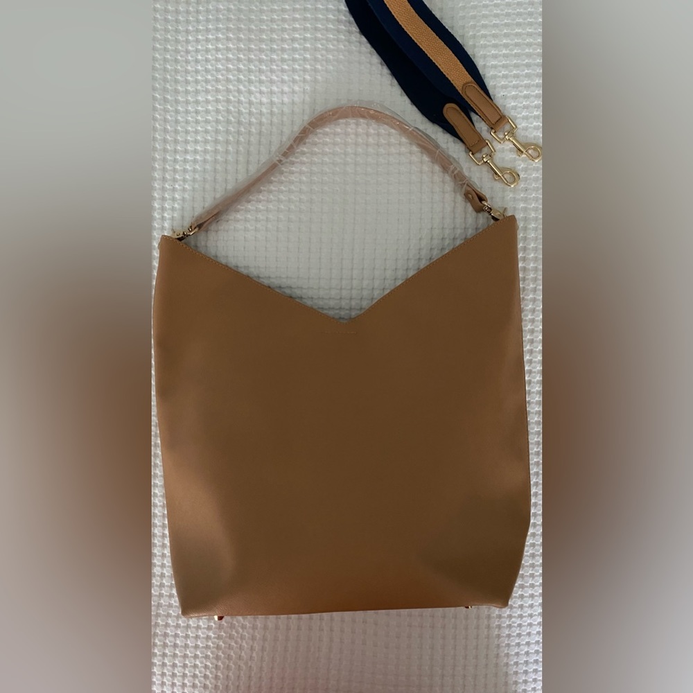Toss Hobo Camel bag with changeable strap